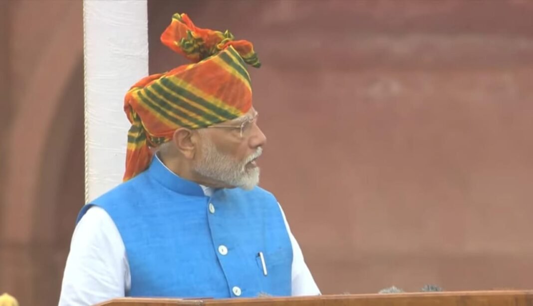 PM Sets Ambitious Vision for India’s Future in 78th Independence Day Address