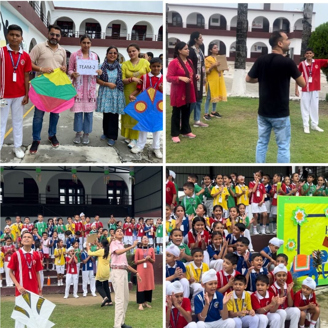 Pathseekers International School Organised Kite Flying Competition