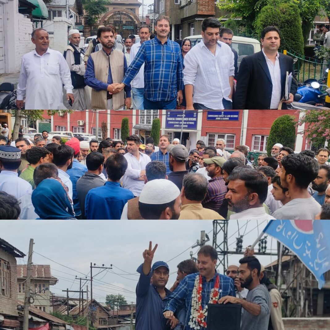 PC leader Irfan Mattu Files Nomination for Eidgah Assembly Segment