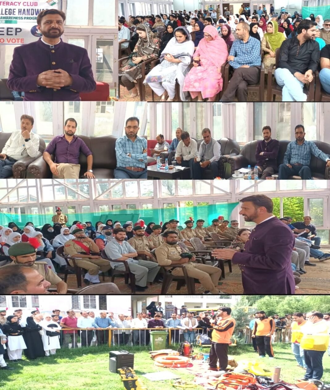 Awareness programme under SVEEP held at GDC Handwara