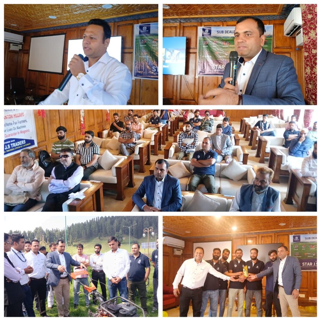 Husqvarna, a renowned MNC specializing in agriculture, horticulture, and forestry products makes its foray in J&K