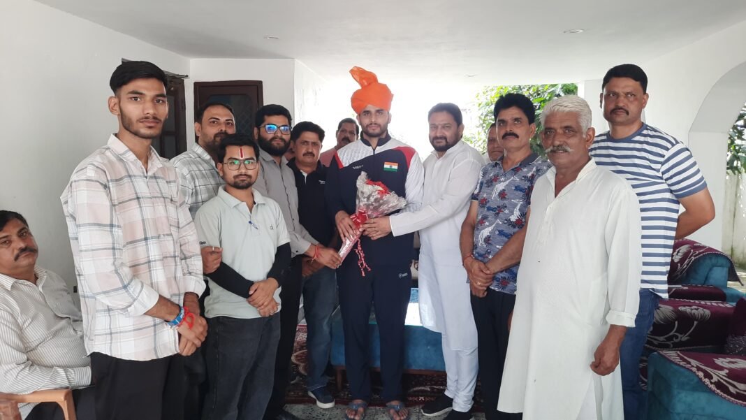 Nations Development Association (NDA) Honours Rajat Charak for Silver Medal Win at 10th Asian Wushu Championship