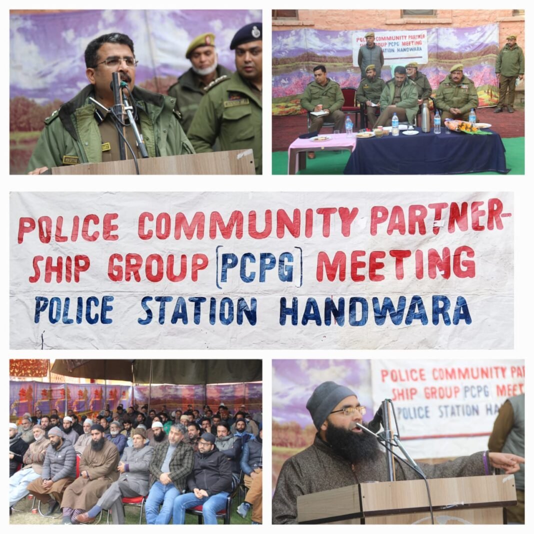 Handwara Police Holds Police Community Partnership Group (PCPG) Meeting