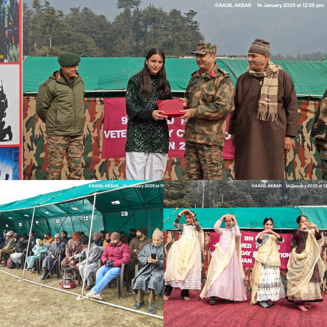 Indian Army Hosts Veterans’ Rally in Kigam: Empowering Ex-Servicemen and Strengthening Community Bonds