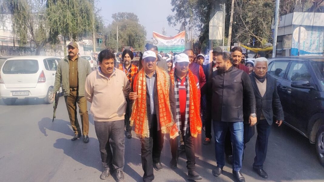Swachhta Rally Organized by Government Hospital Gandhinagar Jammu in Collaboration with Jammu Municipal Corporation