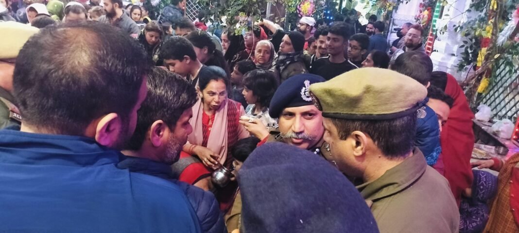 DIG JKS Range jammu Shiv Kumar Sharma Discusses Security Arrangements for Maha Shivratri in Jammu, Samba & Kathua Range.