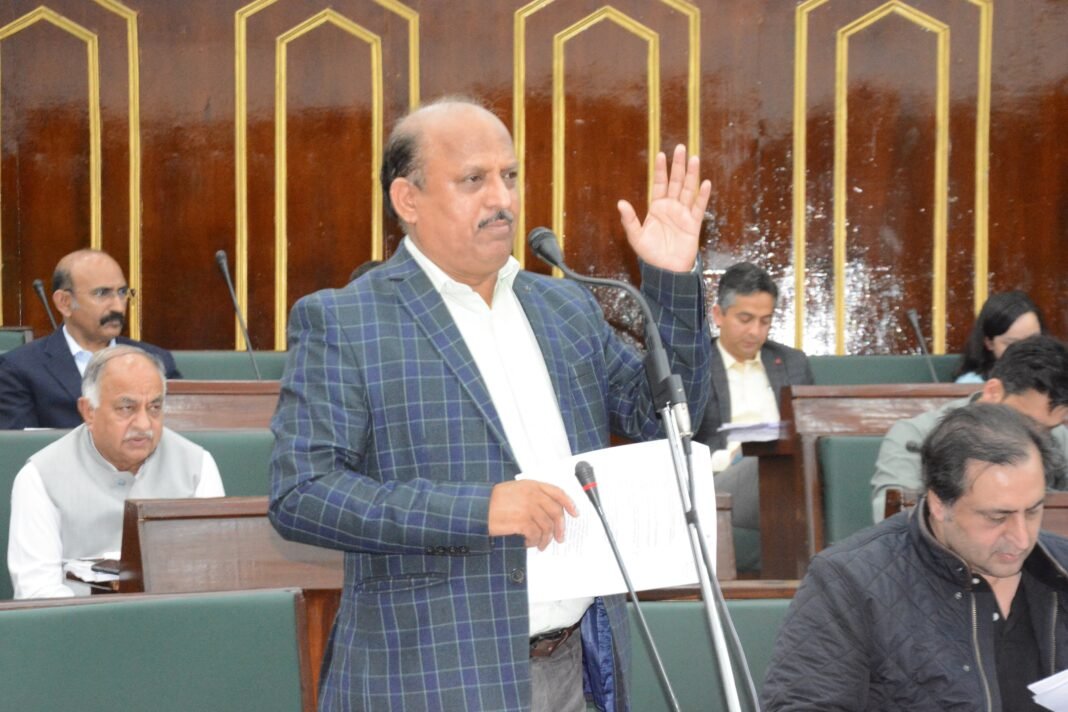 Dr. Devinder Kumar Manyal Raises Key Issues in Assembly Regarding Ramgarh Constituency