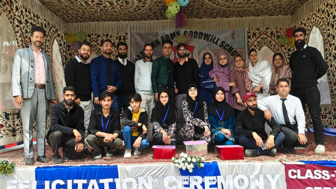 Felicitation Ceremony Held at Harshan Army Goodwill School, Krusan