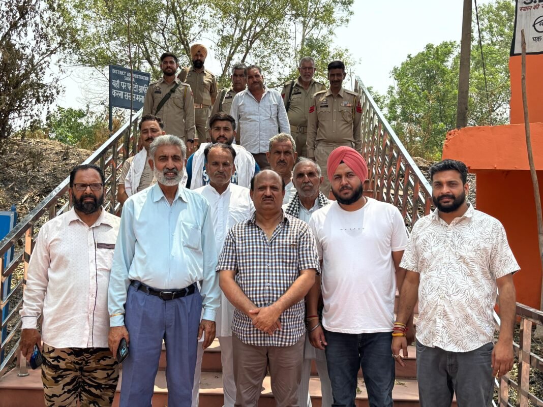 MLA Ramgarh Dr. Devinder Kumar Manyal Inspects Preparations for Baba Chamliyal Mela 2025