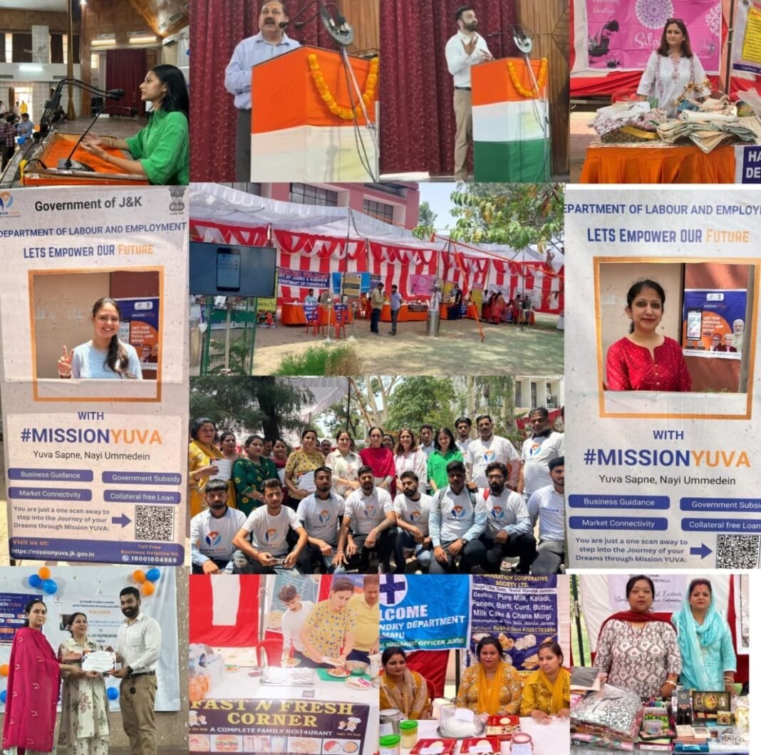 Mission YUVA’s Potential Entrepreneurship Mela Witnesses Massive Youth Turnout Across Jammu & Kashmir