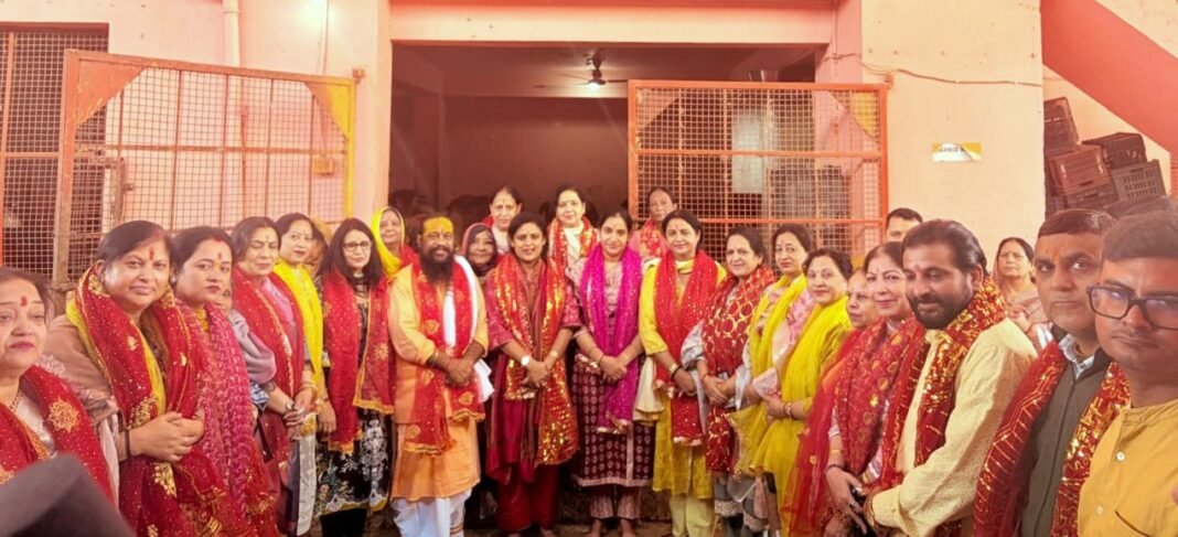 BJP Mahila Morcha Observes Gopashtami with Devotion and Reverence