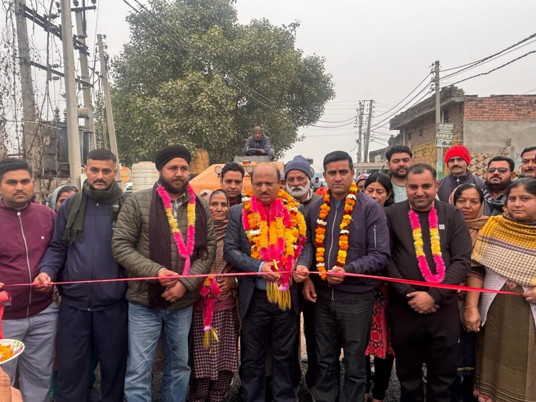 Bandral–Gho Rakwalan Road Blacktopping Work Kick-started : MLA Ramgarh