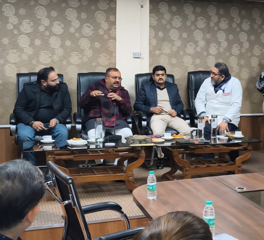 Meeting of Rogi Kalyan Samiti Held at Government Hospital, Gandhi Nagar, Jammu