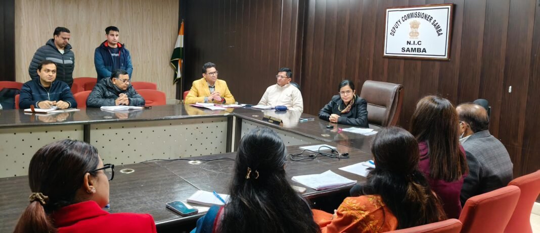 DC Samba Reviews Implementation of PM Shram Yogi Maandhan Scheme