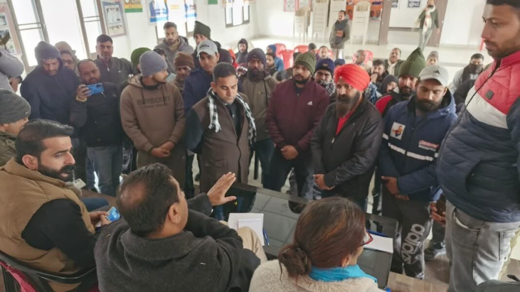 MLA Jasrota holds Public Darbar at BJP Office Kathua, addresses public grievances and clarifies VB-G RAM G Act
