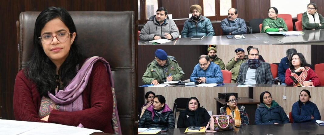 NCORD District Level Committee Meeting held at DC Office Complex Samba.