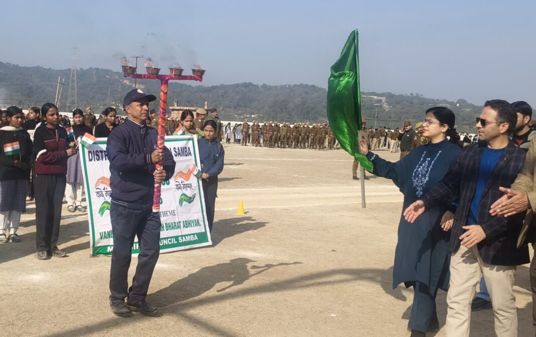 Vande Mataram Phase–II Rally Successfully Organized in Samba