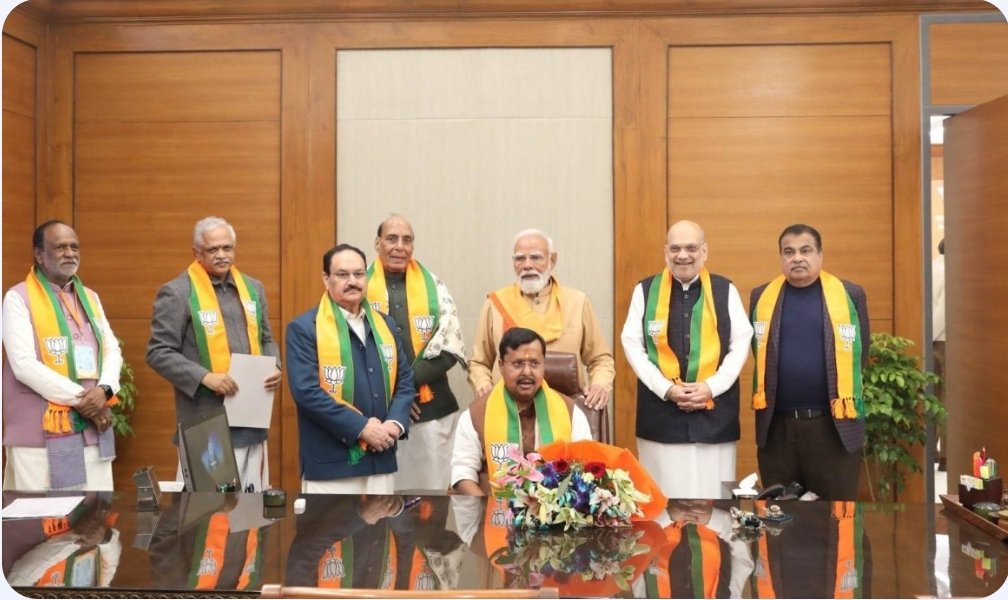 BJP appoints Nitin Nabin as New National Party President; PM shows confidence in his leadership