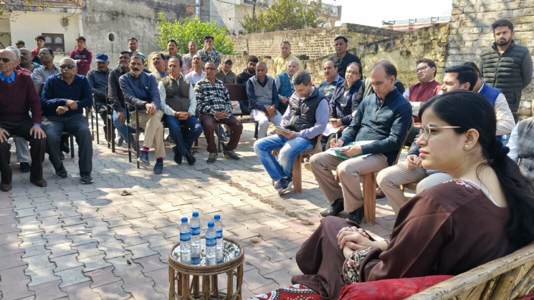 Deputy Commissioner Samba Conducts Public Outreach Programme at Kehli Mandi