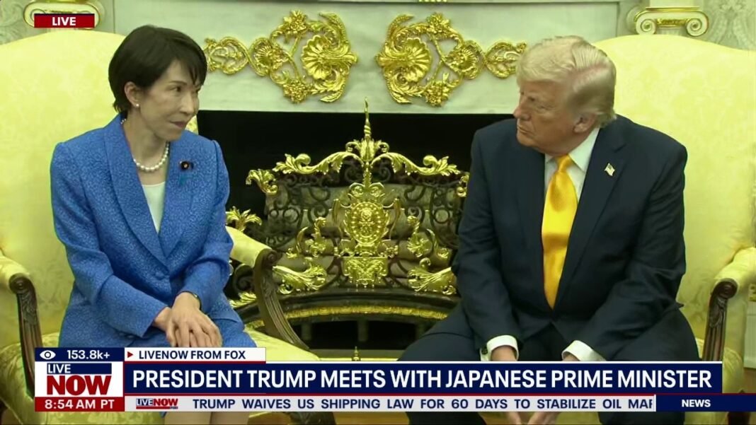 President Trump hosts Japanese Prime Minister