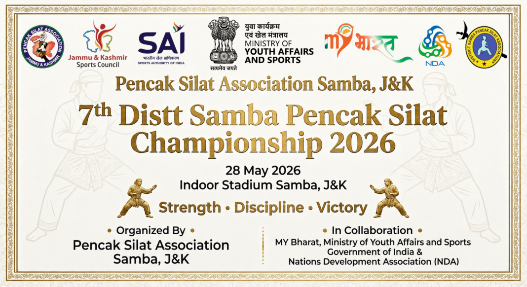 7th District Samba Pencak Silat Championship 2026 to be Held on 28 May at Indoor Stadium Samba